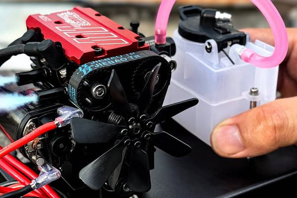 How to Build the Vortrixe FSL200 Mini Twin-Cylinder Engine Model?