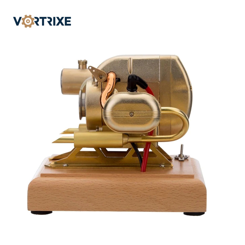VORTRIXE Wasserkühlungs-Wärmestruktur Mini-Lernmodell mit Benzinmotor