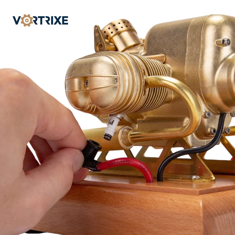 VORTRIXE Wasserkühlungs-Wärmestruktur Mini-Lernmodell mit Benzinmotor