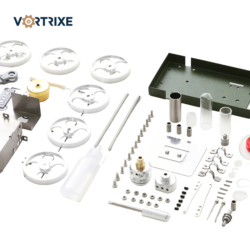 VORTRIXE Assembly Stirling Engine Car DIY Model