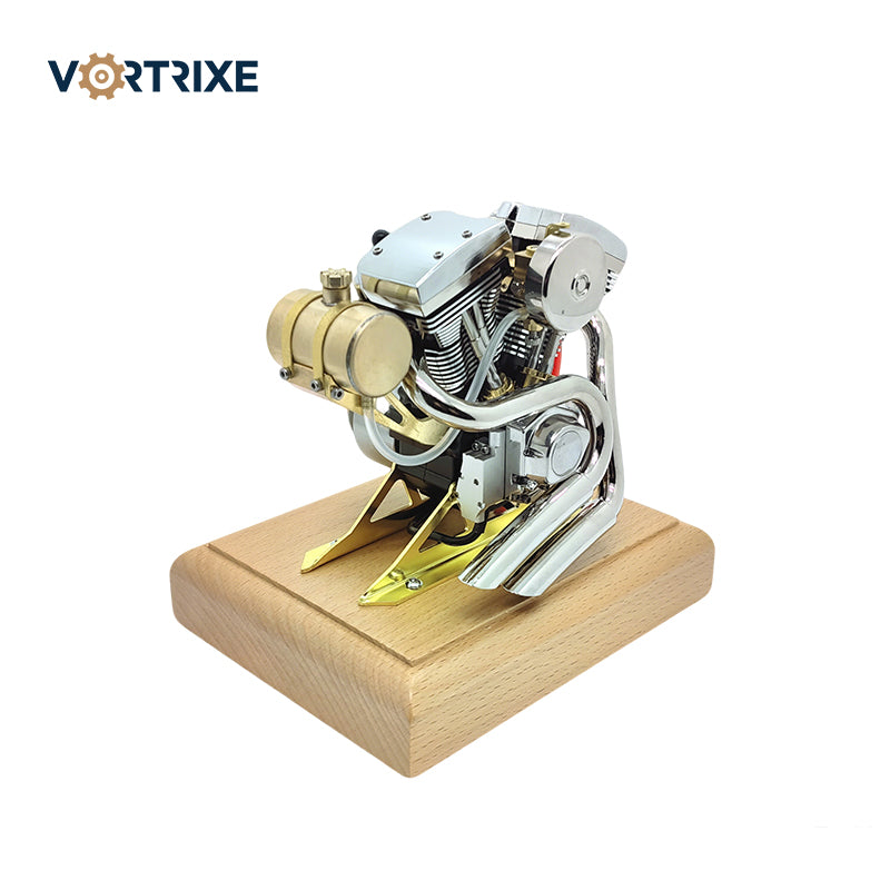 VORTRIXE Mini V2 Motorcycle Engine Double-cylinder Four-stroke Gasoline Engine