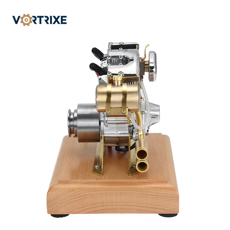 VORTRIXE Wasserkühlungs-Wärmestruktur Mini-Lernmodell mit Benzinmotor