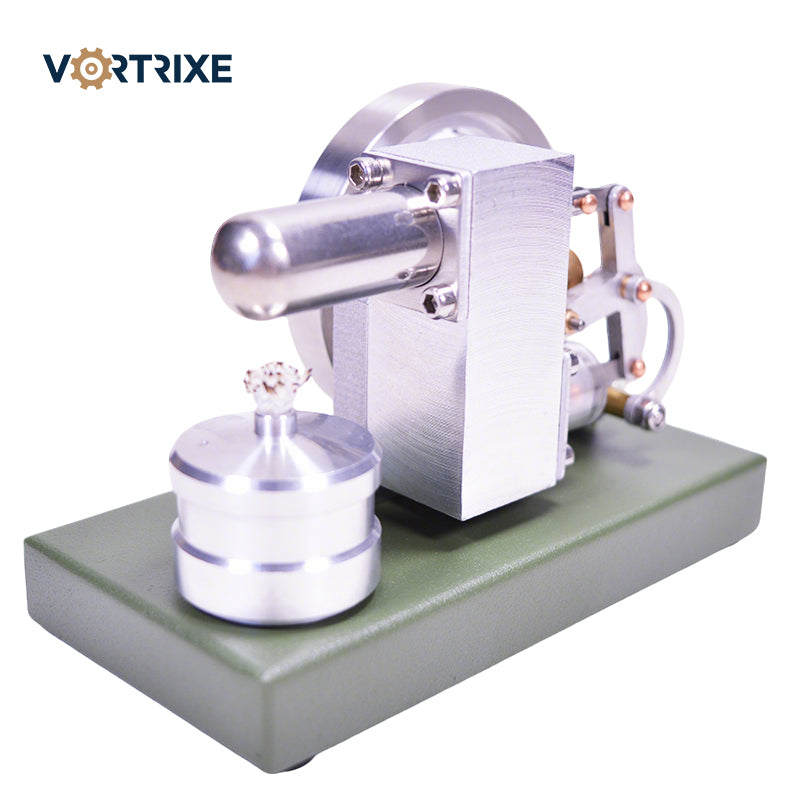Kit Moteur Stirling éducatif - Modèle Miniature à Air Chaud