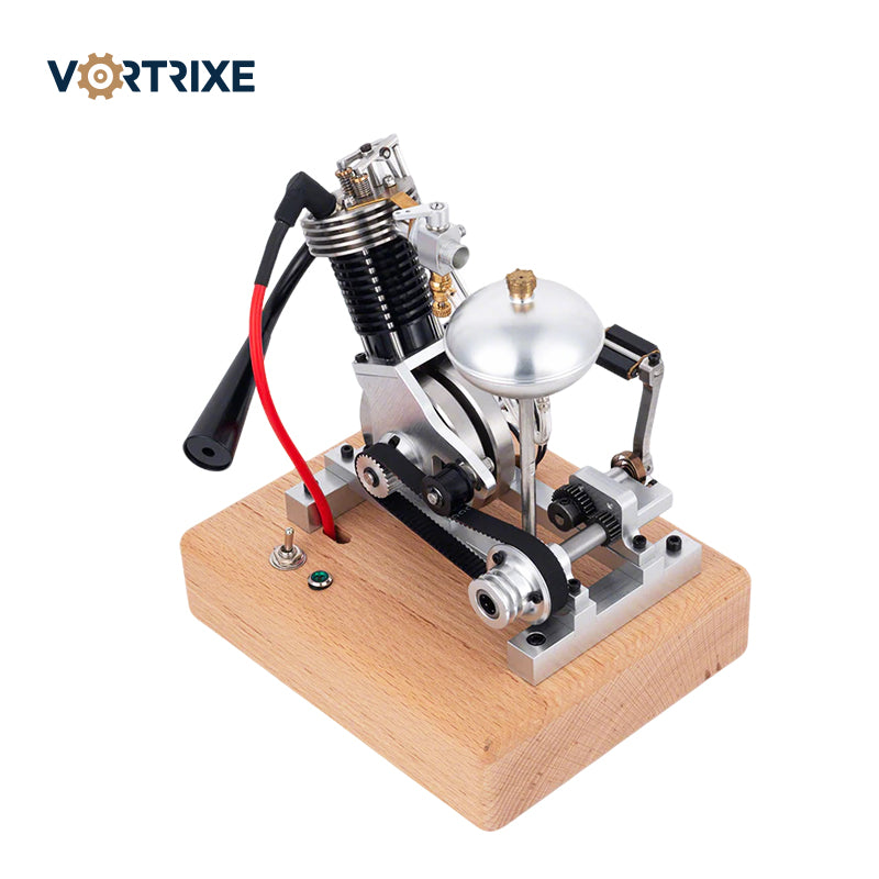 VORTRIXE Mini-Einzylinder-Motormodell aus Aluminiumlegierung