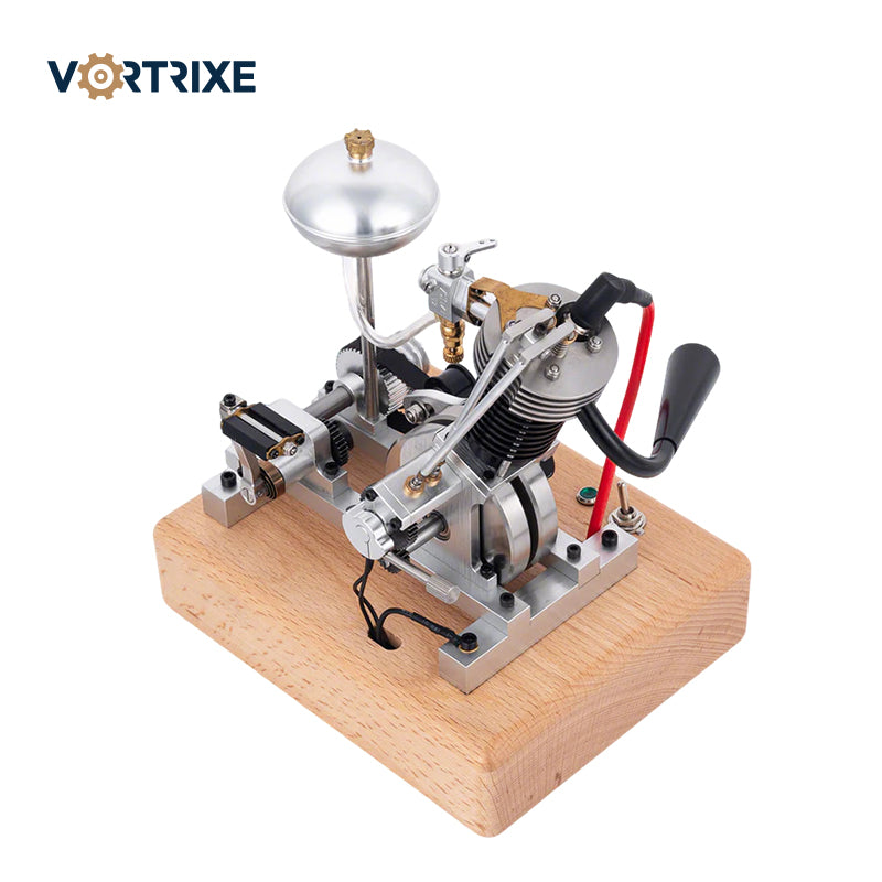 VORTRIXE Mini-Einzylinder-Motormodell aus Aluminiumlegierung