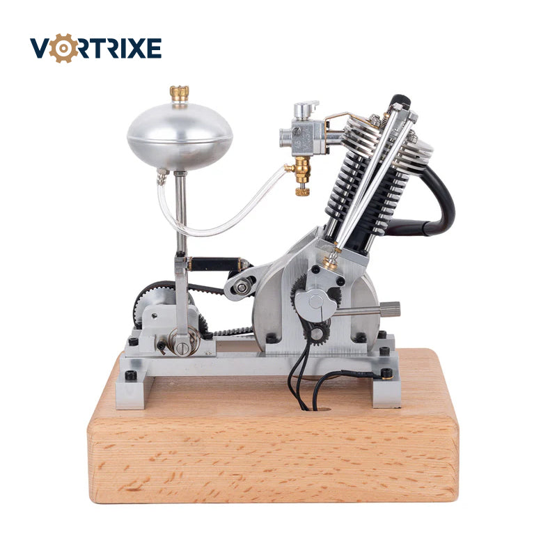 VORTRIXE Mini-Einzylinder-Motormodell aus Aluminiumlegierung