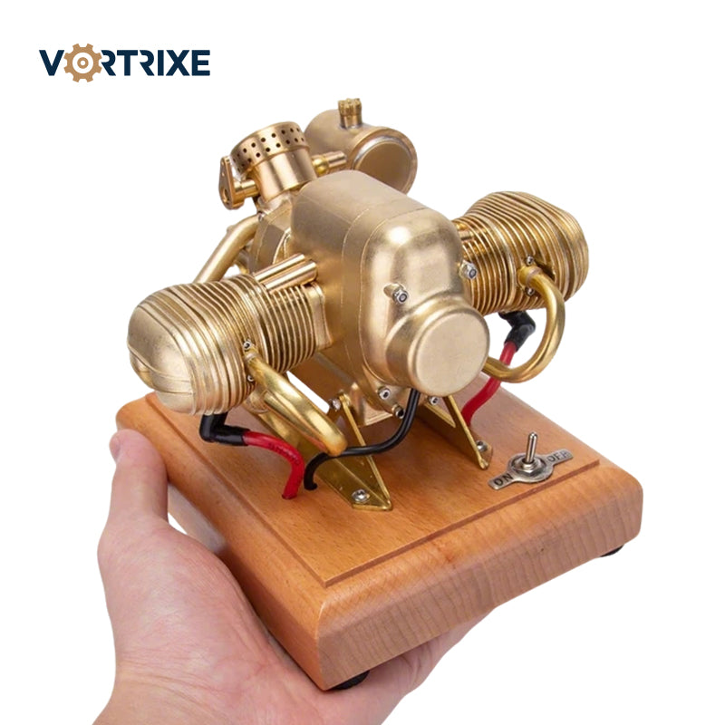 VORTRIXE Wasserkühlungs-Wärmestruktur Mini-Lernmodell mit Benzinmotor