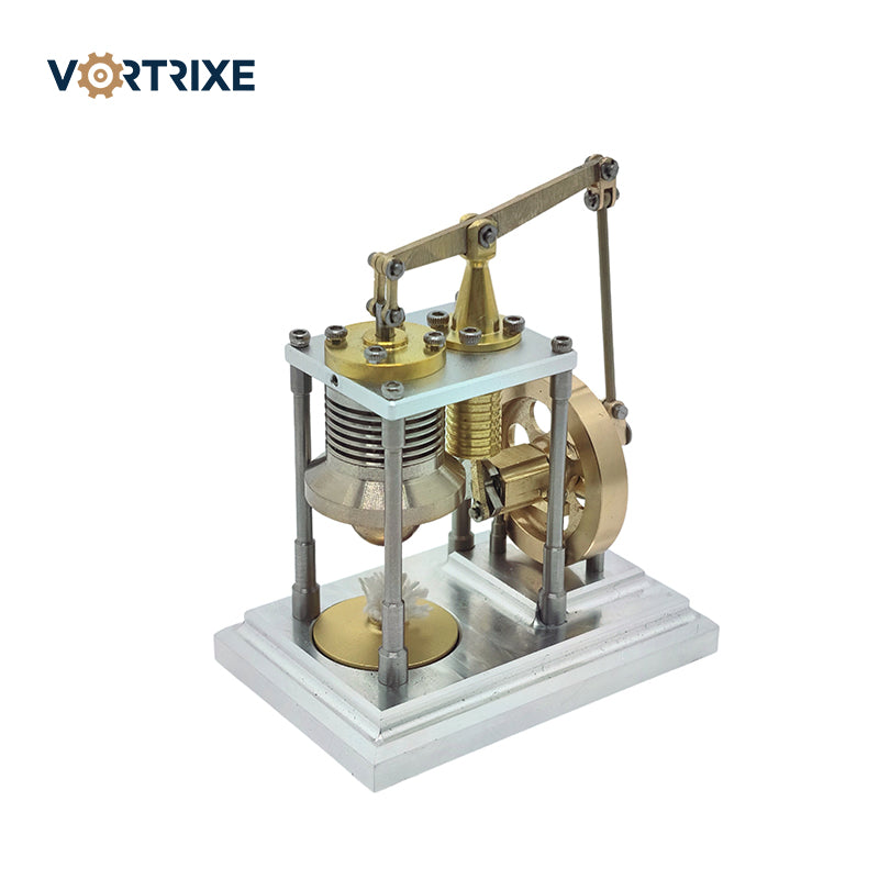 VORTRIXE & OKMO J06D Mini Retro Vertical Stirling Engine Model