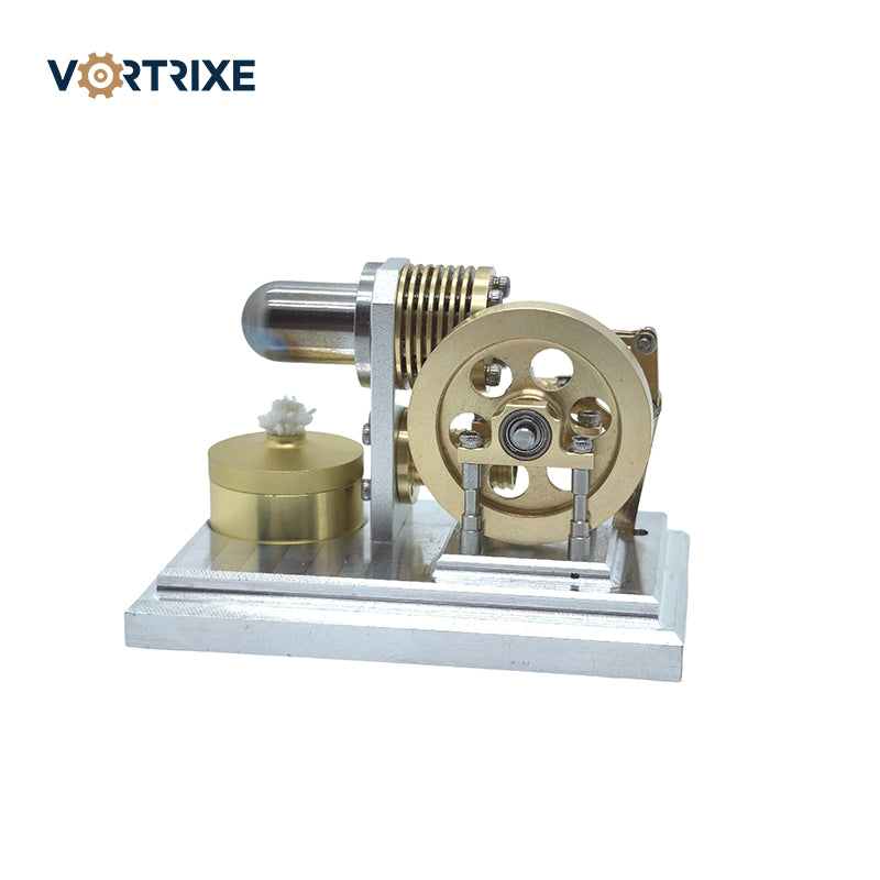 VORTRIXE & OKMO J06F Hot Horizontal Honeybee Stirling Engine Model
