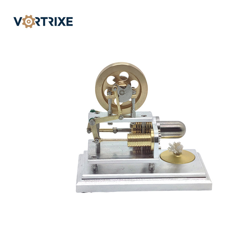 VORTRIXE & OKMO J06G Mini Honeybee Horizontal Stirling Engine Model