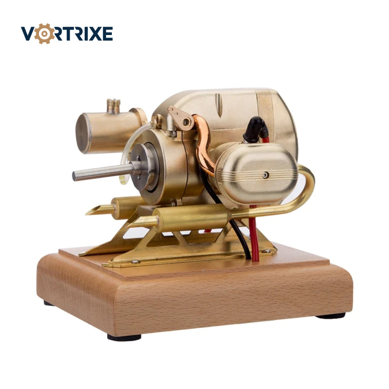 VORTRIXE Wasserkühlungs-Wärmestruktur Mini-Lernmodell mit Benzinmotor