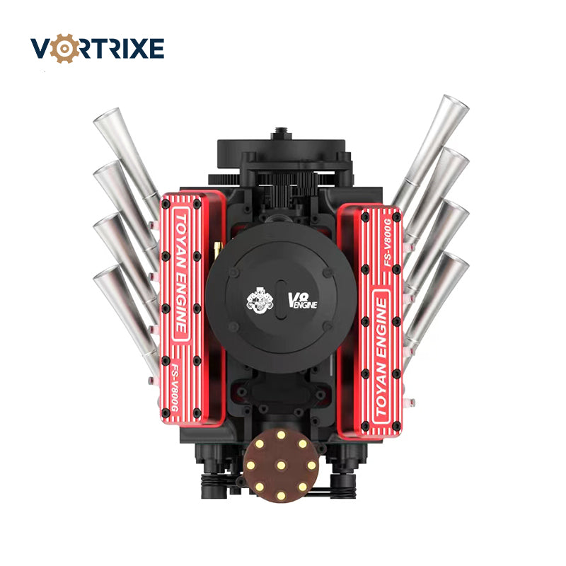 VORTRIXE & TOYAN V8 Engine 28cc OHV Gas Engine Model