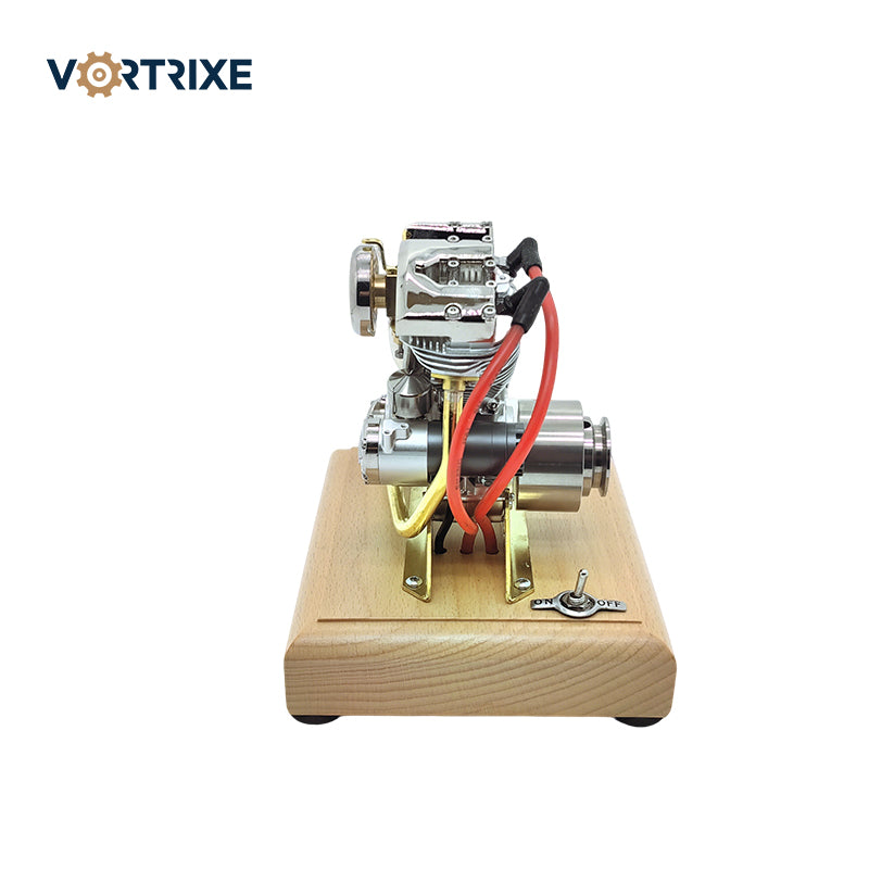 VORTRIXE V2 Viertakt-Motorrad-Benzin-Verbrennungsmotormodell