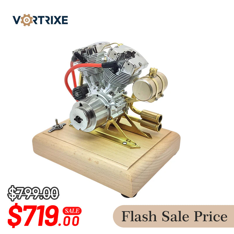 VORTRIXE V2 Four-stroke Motorcycle Gasoline Internal Combustion Engine Model