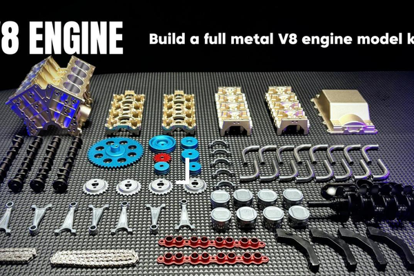 How to Build a Mini v8 Engine Model