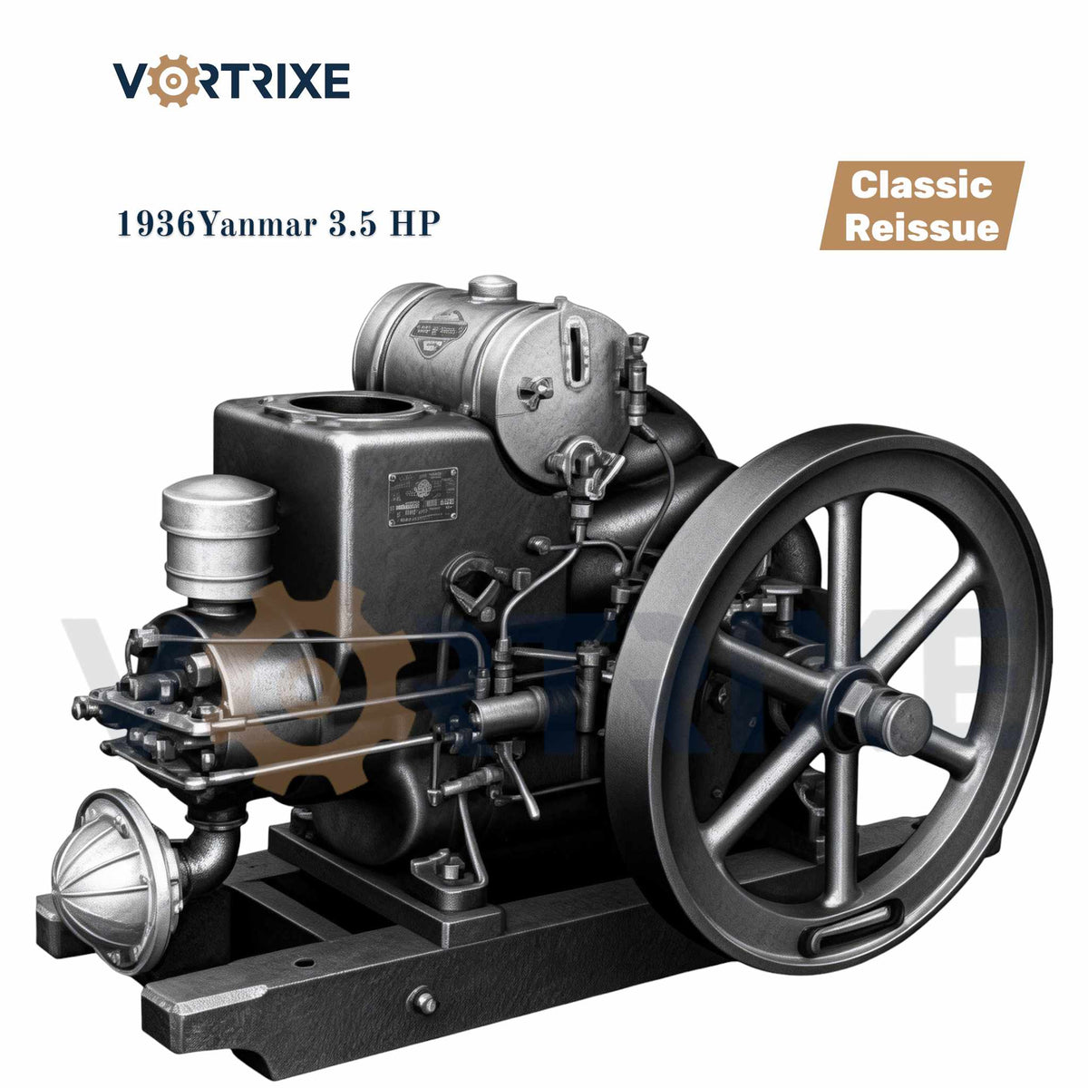 VORTRIXE & OKMO 1110 Classic Yanmar Gasoline Engine Model