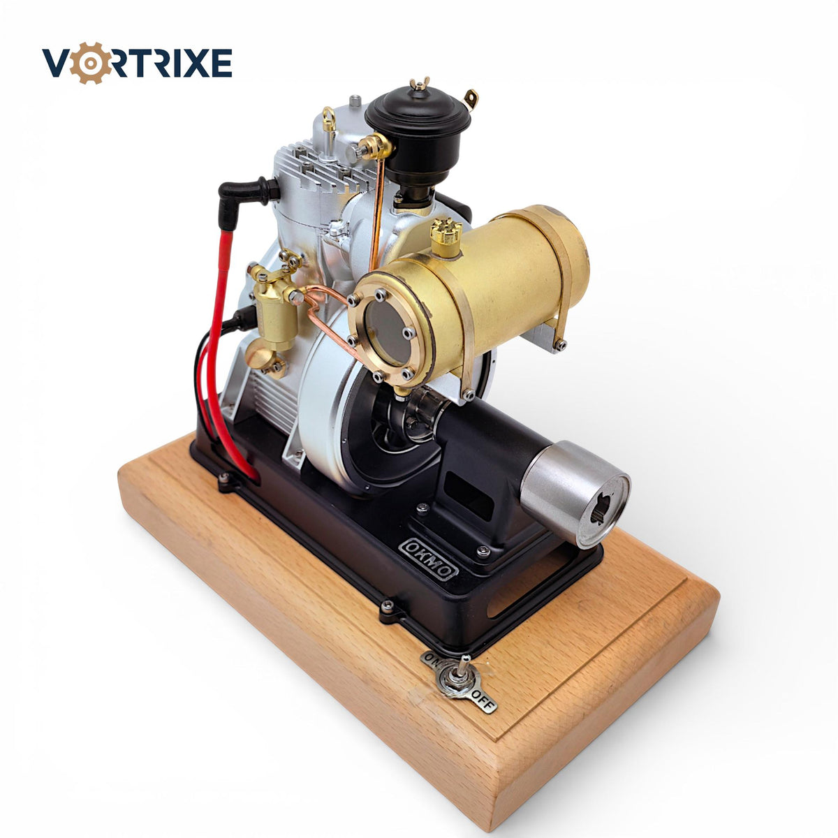 Mini-modèle éducatif de moteur à essence à refroidissement par eau VORTRIXE 
