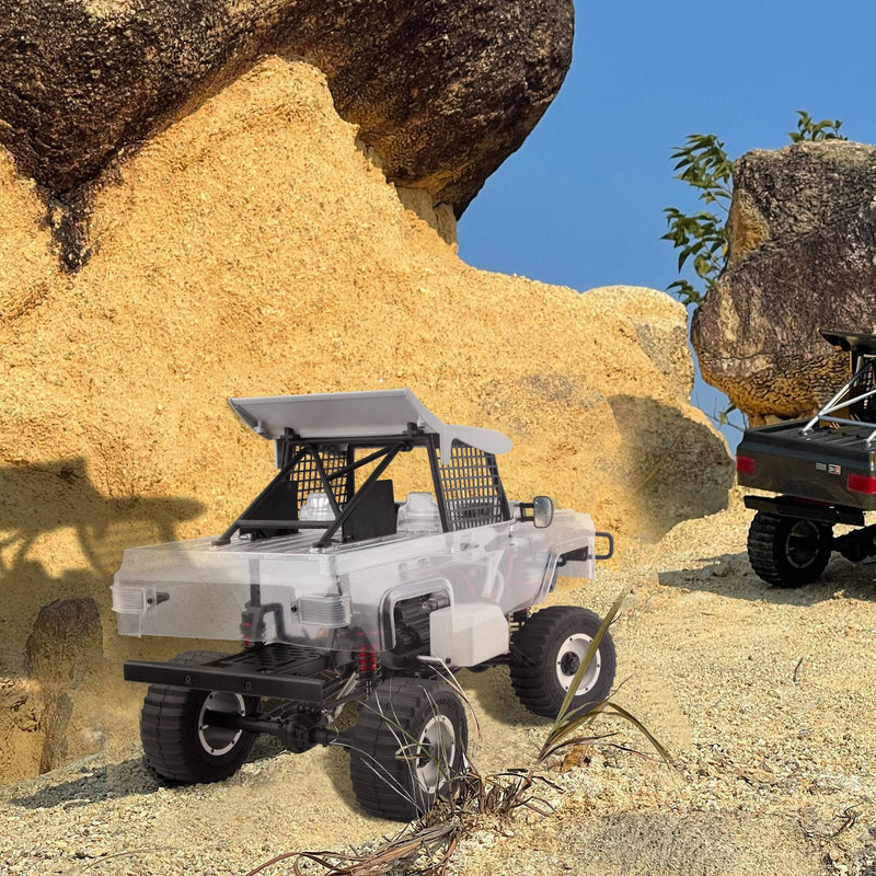 VORTRIXE & X-POWER Sand Cruiser Nitro 1/8 RC Car Desert Rock Crawler DIY Kit with FS-L200 Engine