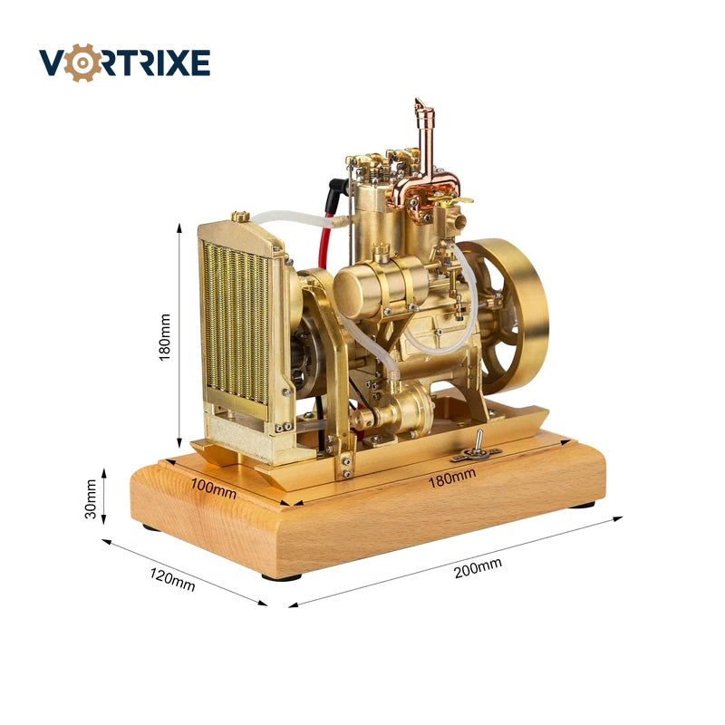 VORTRIXE ICE 2-cylinder 4 Stroke Water Cooled Gasoline Engine Model