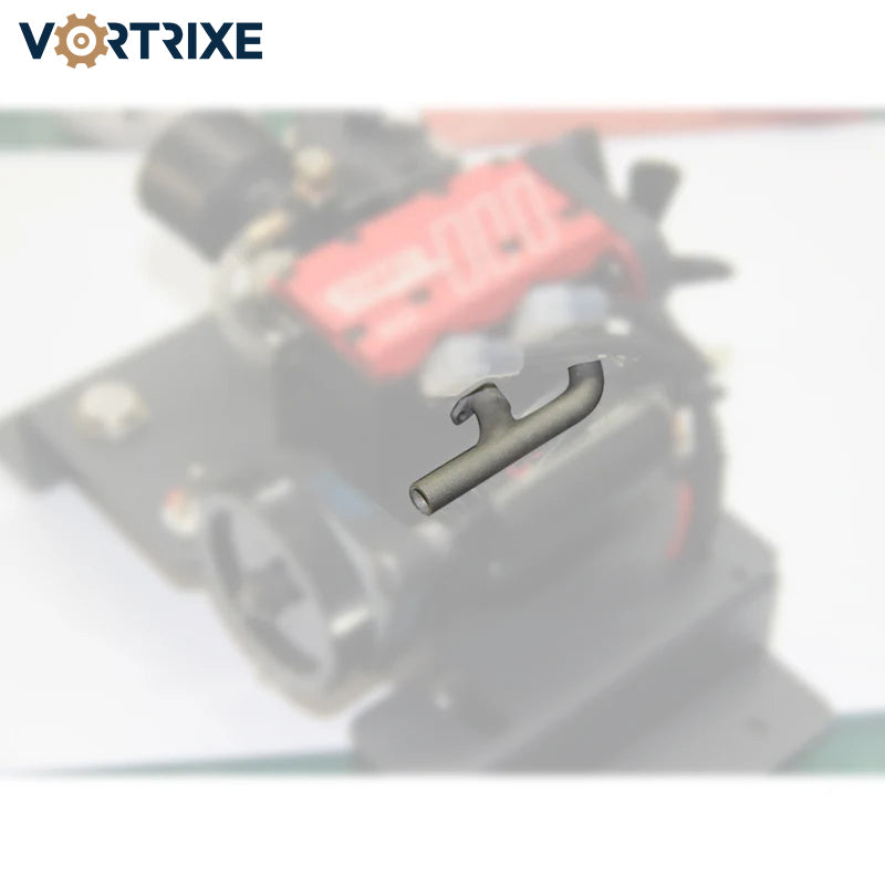 VORTRIXE 2-in-1 Upgraded Exhaust Pipe for TOYAN FS-L200AC Engine Model Kit