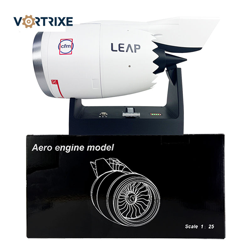 VORTRIXE 3D Printed Functional Nacelle Thrust Reverser Turbofan Engine Model-Rolls Royce Trent 1000 engine model - Flagship