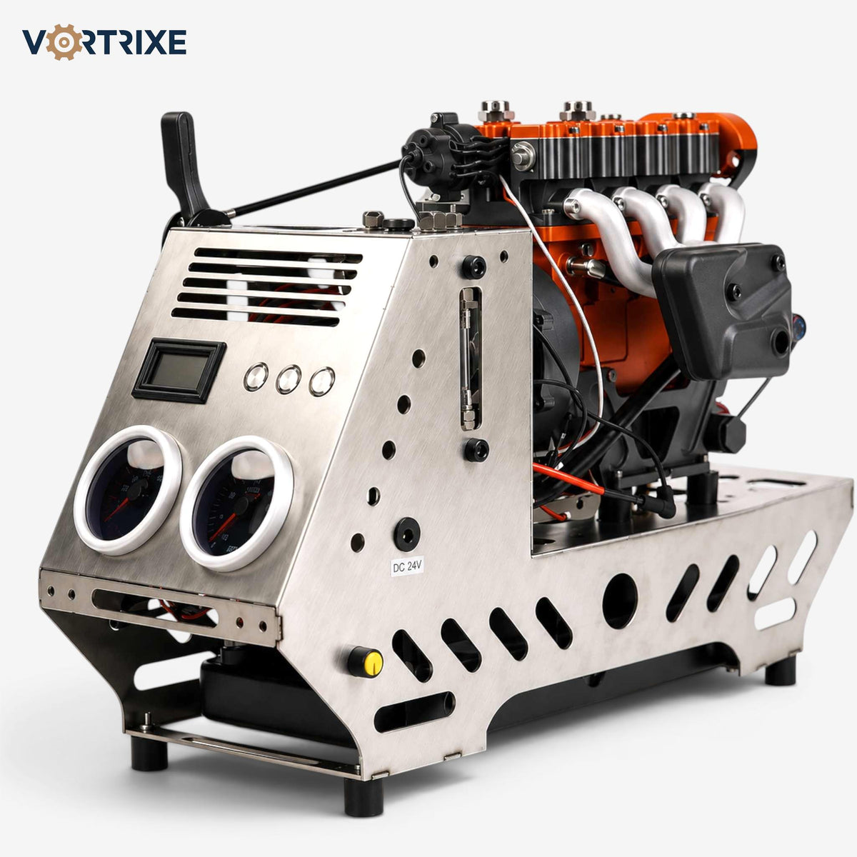 Moteur VORTRIXE &amp; TOYAN V8 28cc OHV Nitro Modèle 