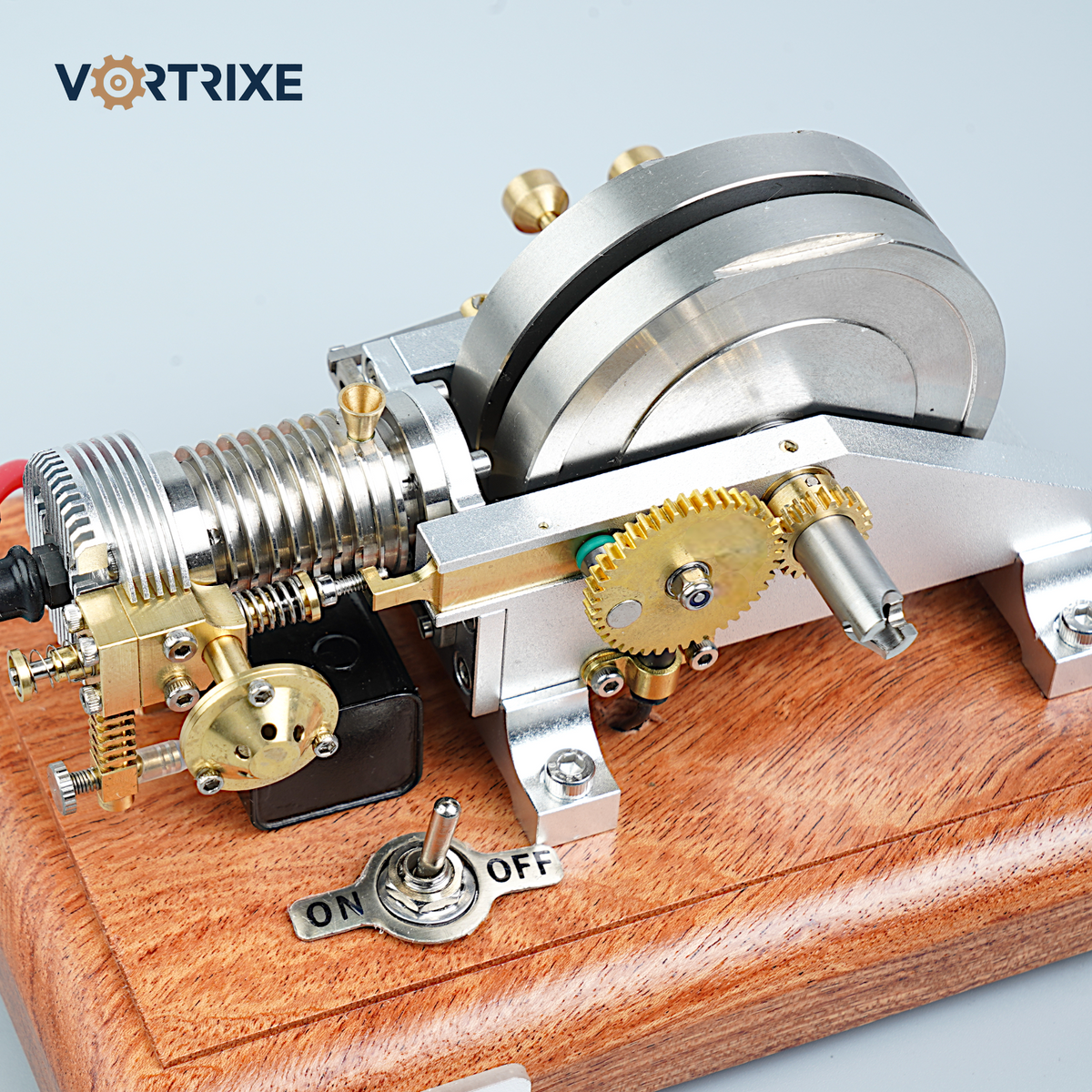 VORTRIXE &amp; OKMO M96 Hit and Miss Luftgekühlter Einzylinder-Viertakt-Benzinmotor (Sondermodell)