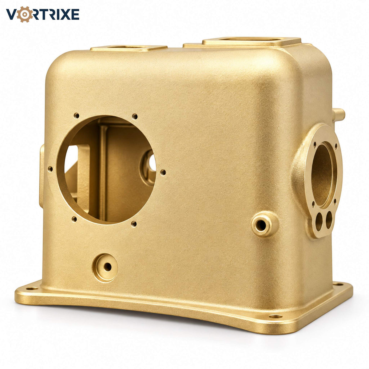 VORTRIXE & OKMO 3.6cc Brass Model 1115 Miniature Water-Cooled 4-Stroke Gasoline Engine with Adjustable Timing Pre-Order