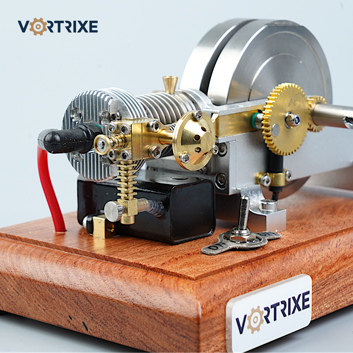 VORTRIXE &amp; OKMO M96 Hit and Miss Luftgekühlter Einzylinder-Viertakt-Benzinmotor (Sondermodell)