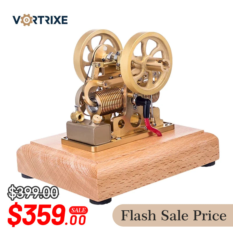 VORTRIXE Atkinson Differential 4-Stroke Opposed Piston Internal Combustion Engine