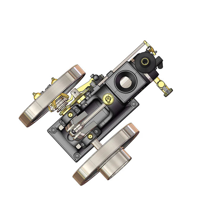 VORTRIXE Wasserkühlungs-Wärmestruktur Mini-Lernmodell mit Benzinmotor 