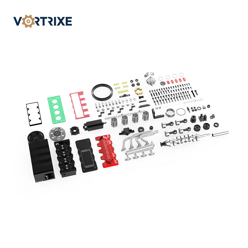 VORTRIXE & TOYAN Engine FS-B400 14cc Flat-four Engine Model Kit