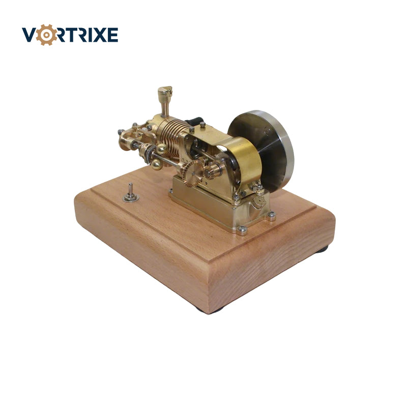 VORTRIXE Miniatur-Horizontal-4-Takt-Einzylinder-Gasmotormodell 