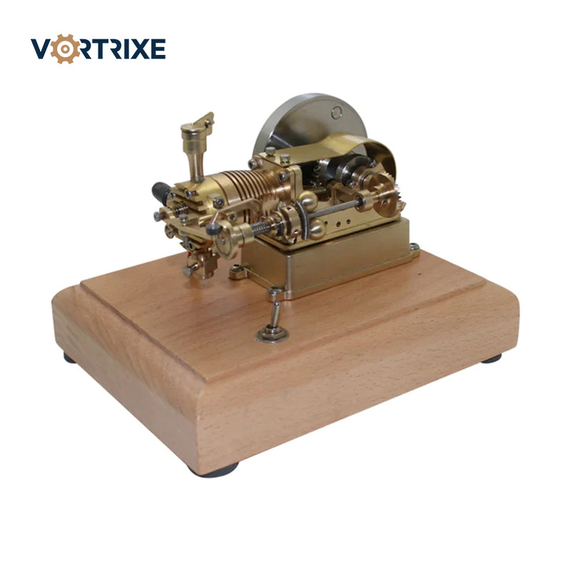 VORTRIXE Miniatur-Horizontal-4-Takt-Einzylinder-Gasmotormodell 