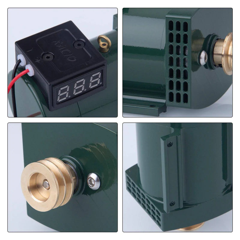 VORTRIXE 12V 1A DC Generator with Digital Voltmeter
