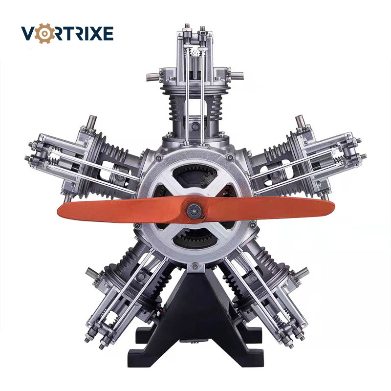VORTRIXE & TECHING 5 Cylinder Radial Engine Model Kit