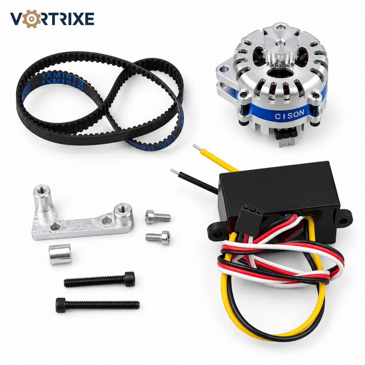 VORTRIXE 65W High-Power Micro Generator Alternator Kit for CISON V8 Engine Model