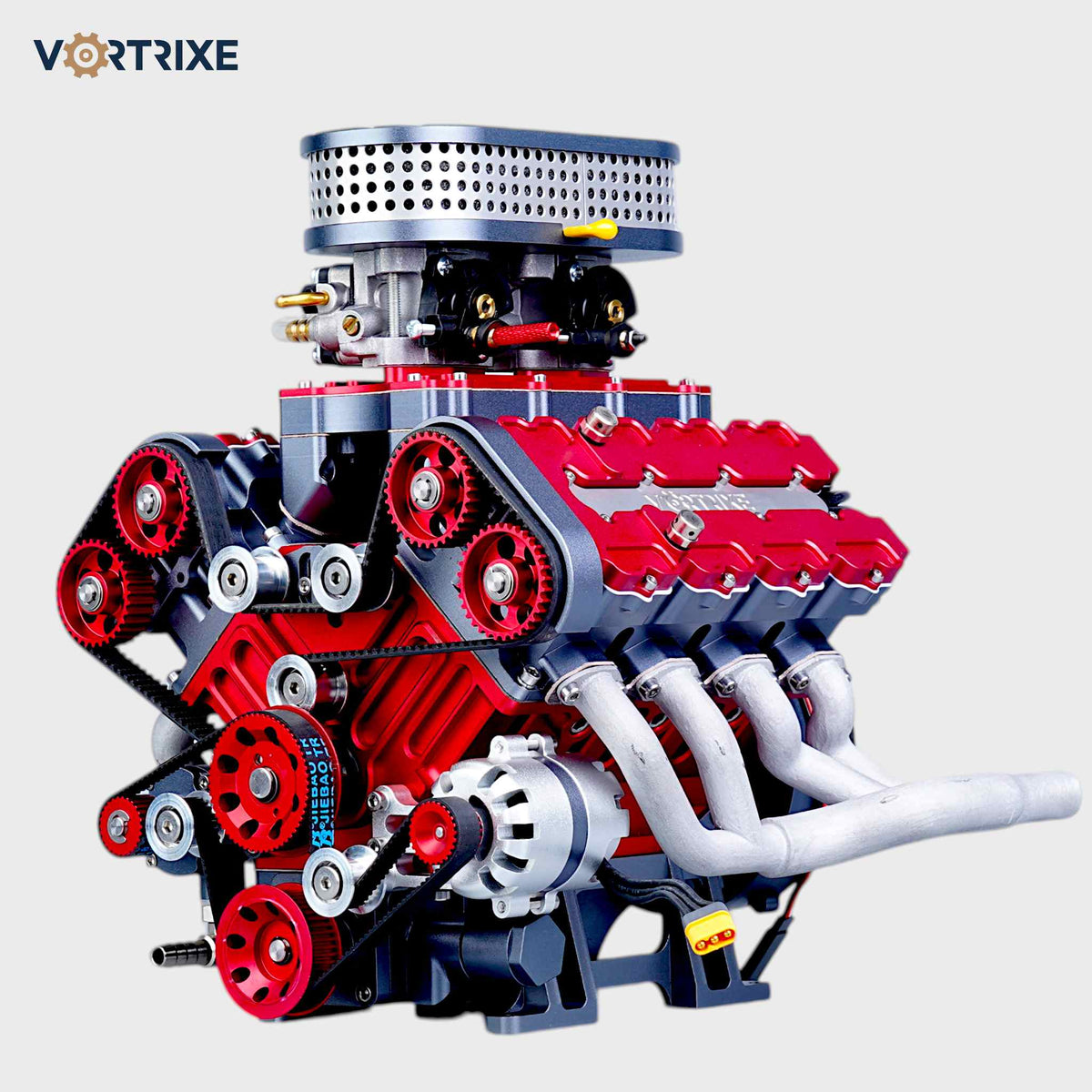 VORTRIXE &amp; TOYAN V8-Motor, 28 ccm OHV-Nitro-Motormodell 