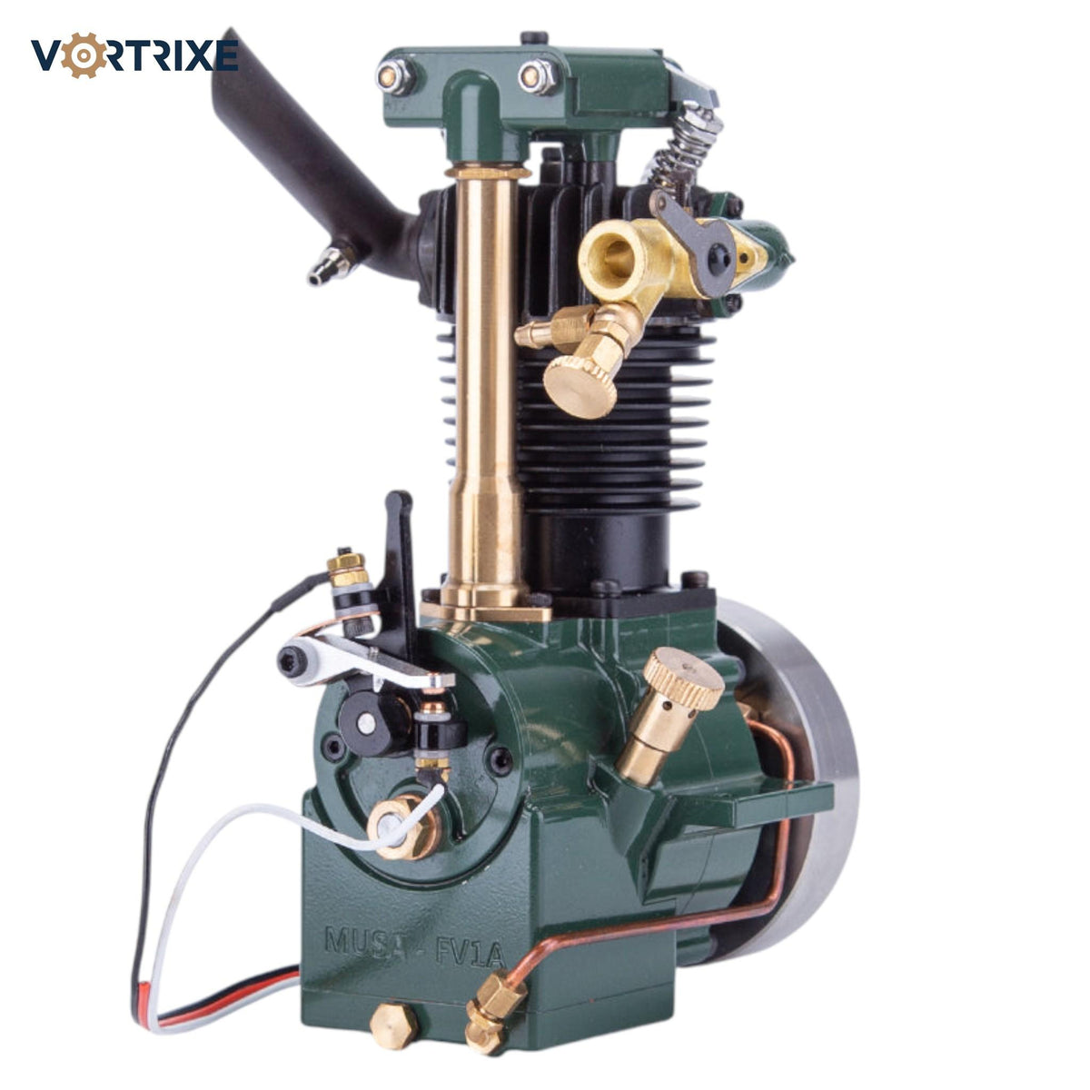 VORTRIXE Wasserkühlungs-Wärmestruktur Mini-Lernmodell mit Benzinmotor 