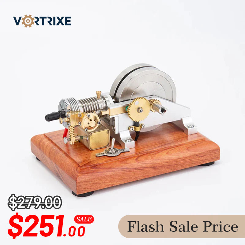 VORTRIXE & OKMO M96 Hit and Miss Air-Cooled Single-Cylinder 4-Stroke Oddball Gas Engine Model