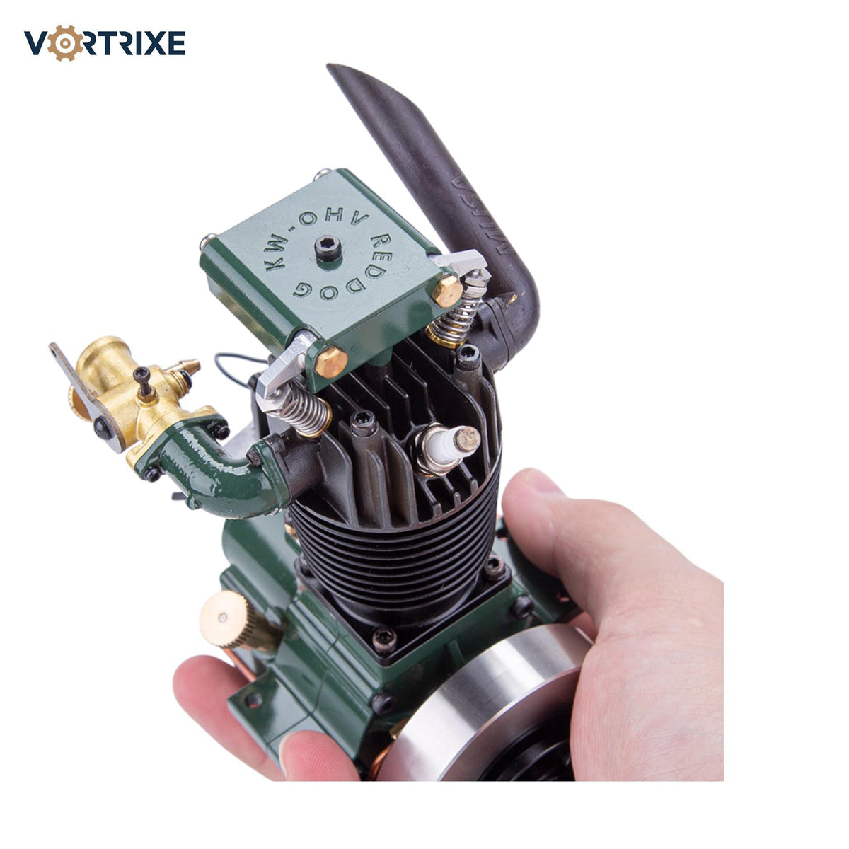 VORTRIXE Wasserkühlungs-Wärmestruktur Mini-Lernmodell mit Benzinmotor 