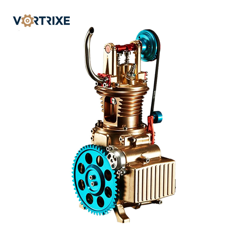 Модель одноцилиндрового автомобильного двигателя VORTRIXE &amp; TECHING Mini 