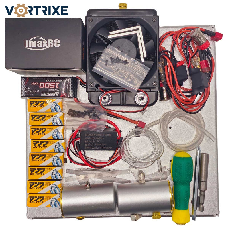 VORTRIXE &amp; TOYAN FS-V800WGPC Motormodell Verbesserter Aluminium-Motorständer Vorbestellung