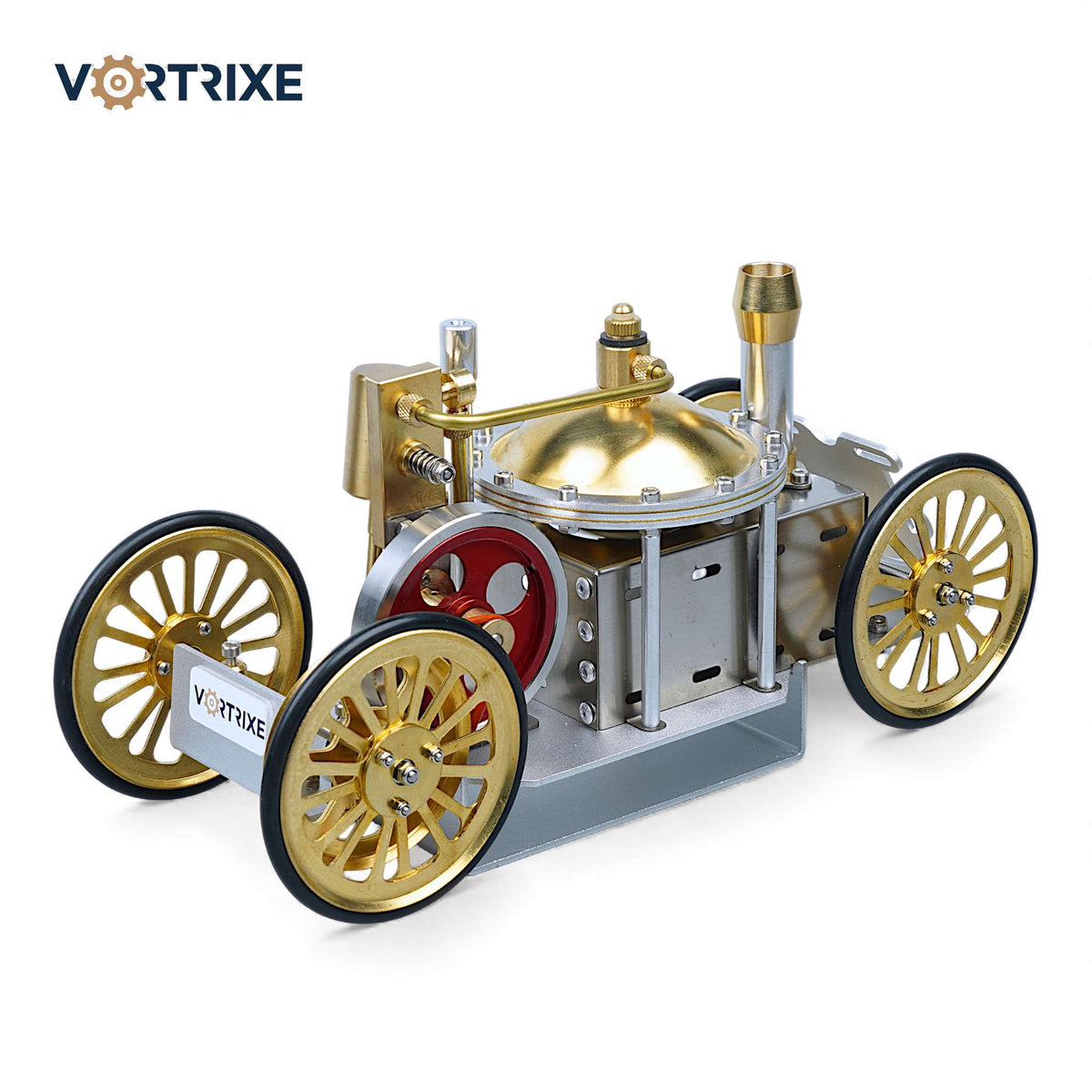 VORTRIXE Retro-Dampfmaschinenauto-STEM-Modell 