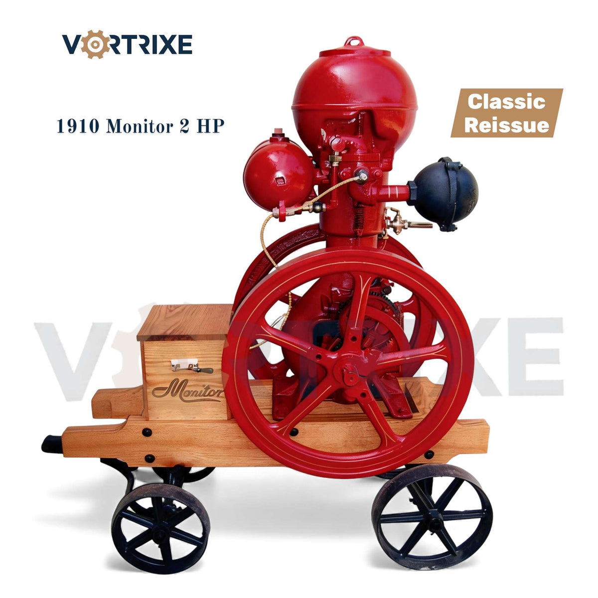 VORTRIXE Wasserkühlungs-Wärmestruktur Mini-Lernmodell mit Benzinmotor 