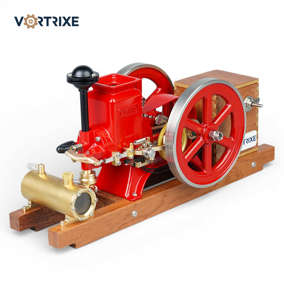 VORTRIXE Wasserkühlungs-Wärmestruktur Mini-Lernmodell mit Benzinmotor 