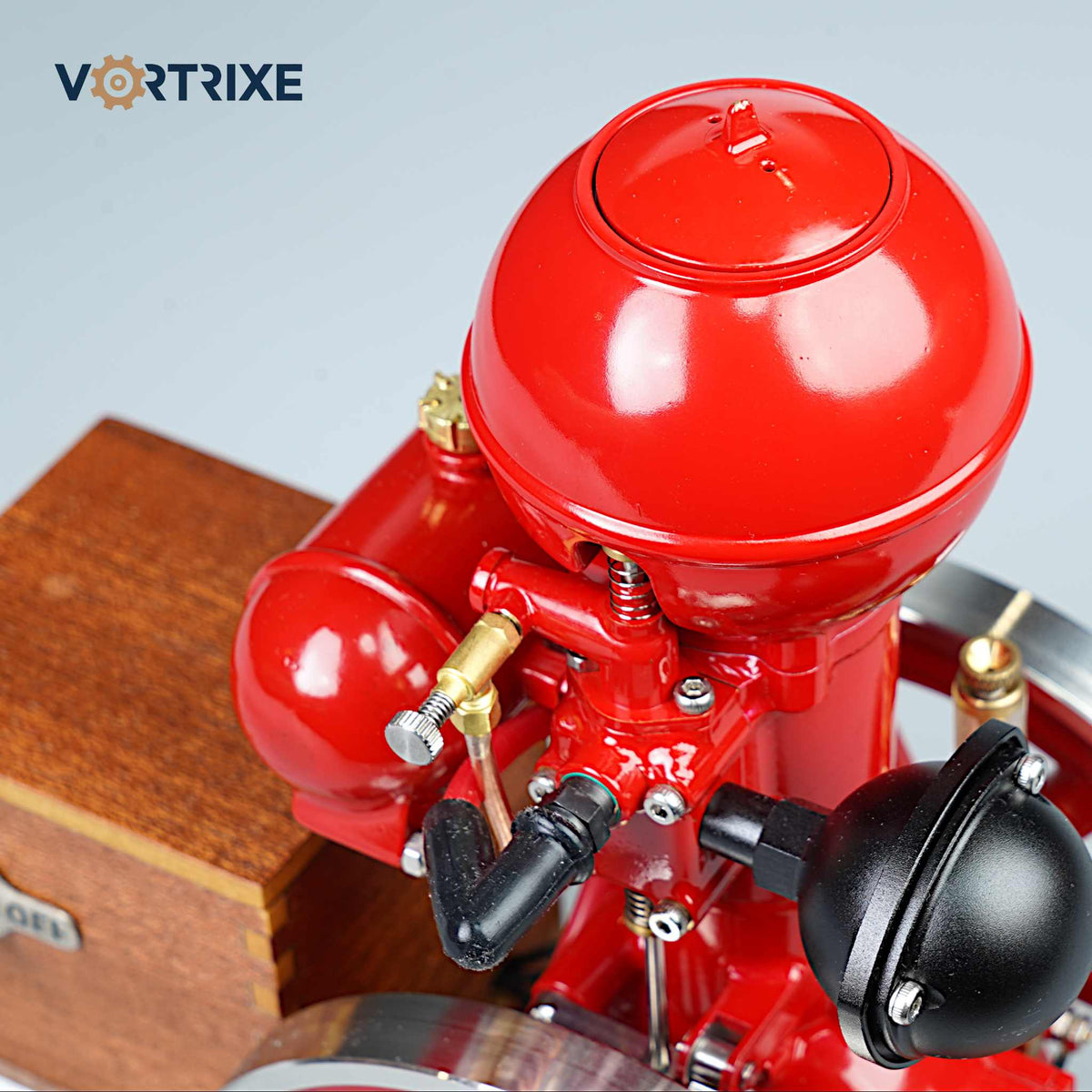 VORTRIXE Wasserkühlungs-Wärmestruktur Mini-Lernmodell mit Benzinmotor 