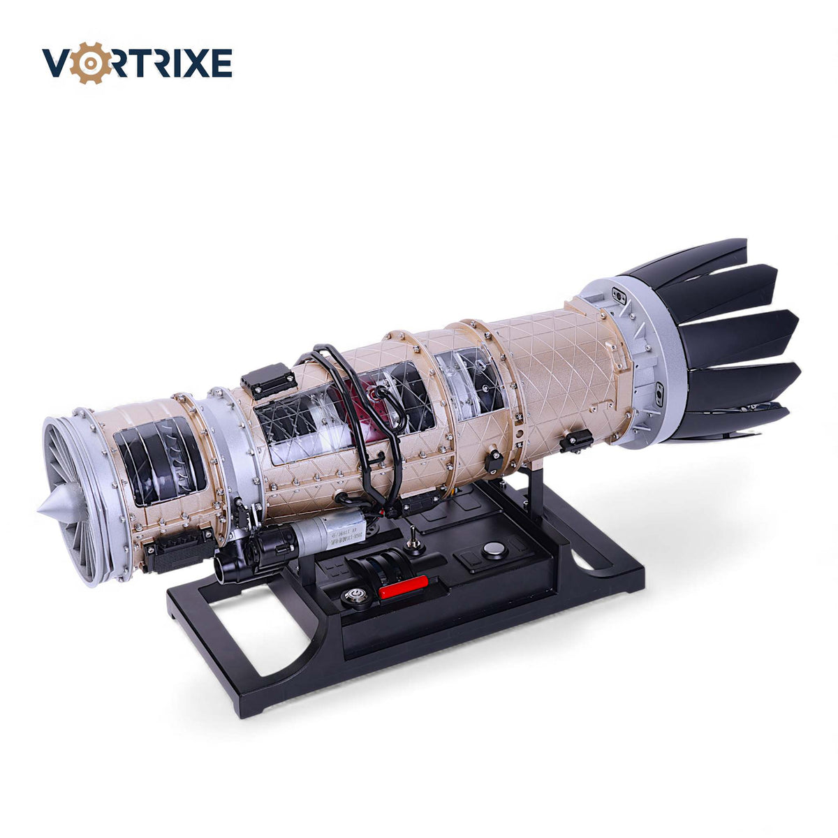 VORTRIXE &amp; TECHING DIY-Bausätze für zweiwellige Flugzeug-Turbofan-Triebwerke 