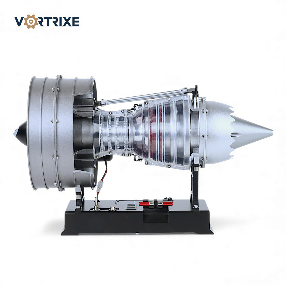 VORTRIXE &amp; TECHING DIY-Bausätze für zweiwellige Flugzeug-Turbofan-Triebwerke 