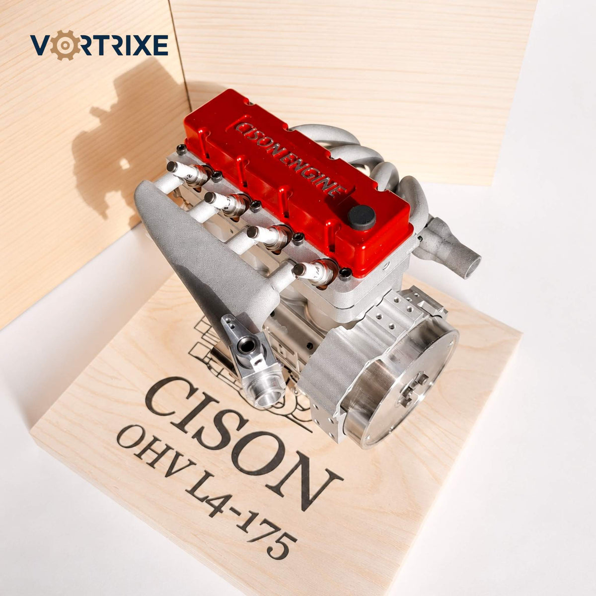 VORTRIXE &amp; TOYAN V8-Motor, 28 ccm OHV-Nitro-Motormodell 